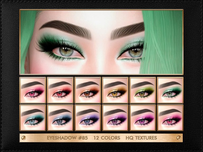 Julhaos Cosmetics Eyeshadow 85 The Sims 4 Catalog