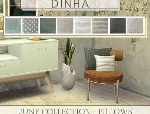 June Collection: Sideboard, Pillows & Frames