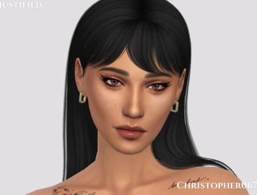 Justified Earrings / Christopher067