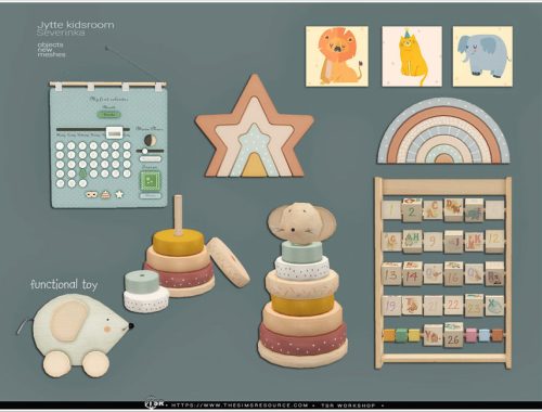 Jytte kidsroom toys Pt.I