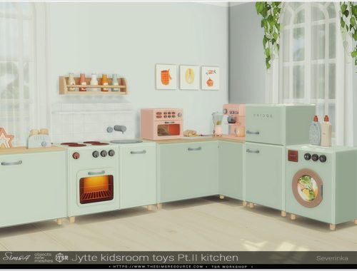 Jytte kidsroom toys Pt.II kitchen