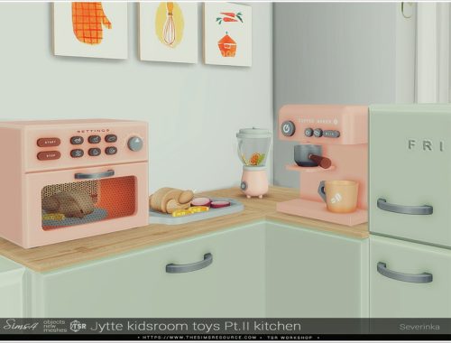 Jytte kidsroom toys Pt.II kitchen