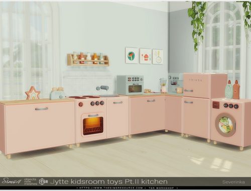 Jytte kidsroom toys Pt.II kitchen