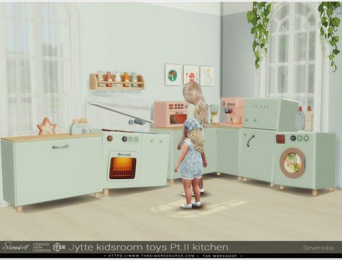 Jytte kidsroom toys Pt.II kitchen
