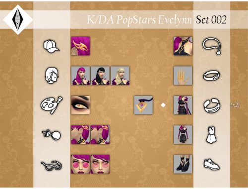 K/DA PopStars Evelynn – Set002