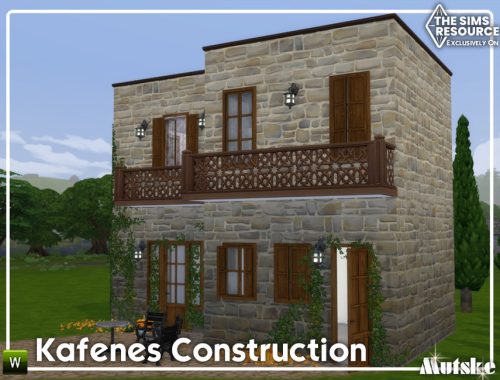 Kafenes Construction Set Part 1 Counter