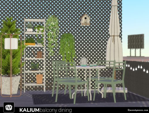 Kalium Balcony Dining