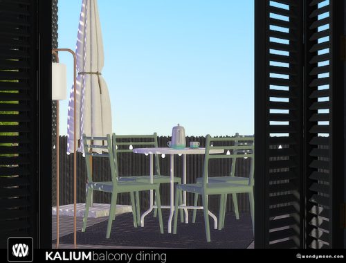 Kalium Balcony Dining
