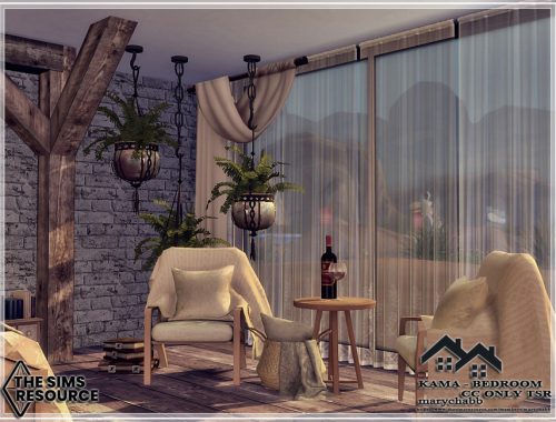 KAMA - Bedroom - CC only TSR