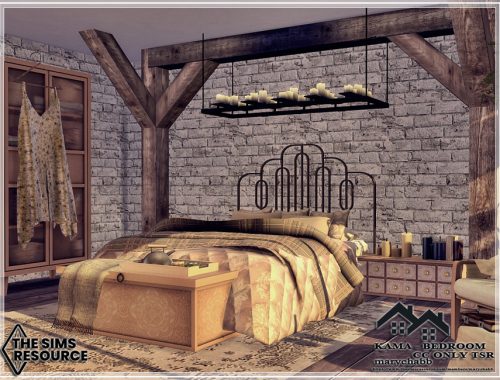 KAMA - Bedroom - CC only TSR