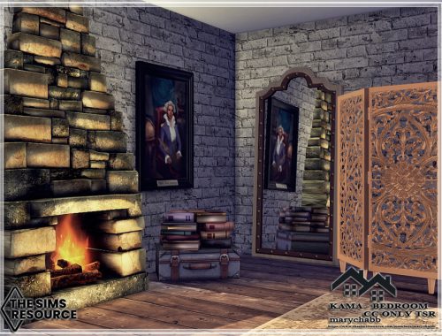 KAMA - Bedroom - CC only TSR