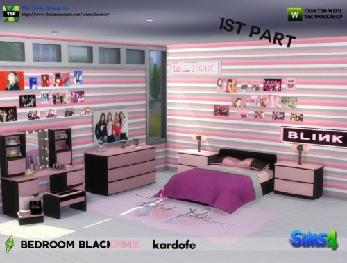 kardofe_Bedroom BLACKPINK 1ST PART