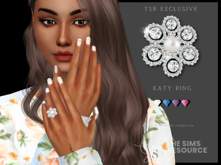 Katy Engagement Ring V2 - The Sims 4 Catalog