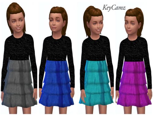 KeyCamz Girl's Dress 0106 2