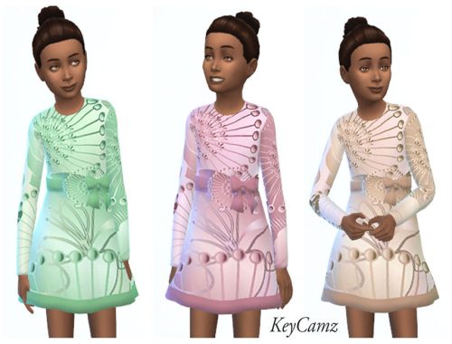 KeyCamz Girl's Dress 0106