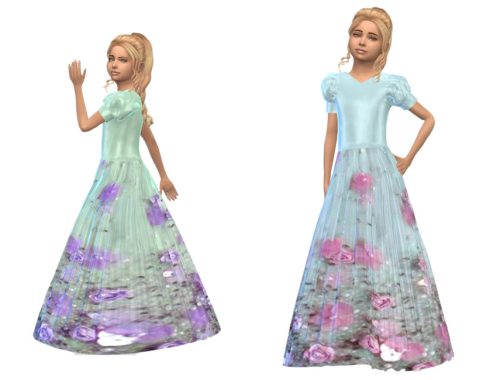 KeyCamz Girl's Dress 0426 2