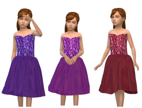 KeyCamz Girl's Dress 0426 3
