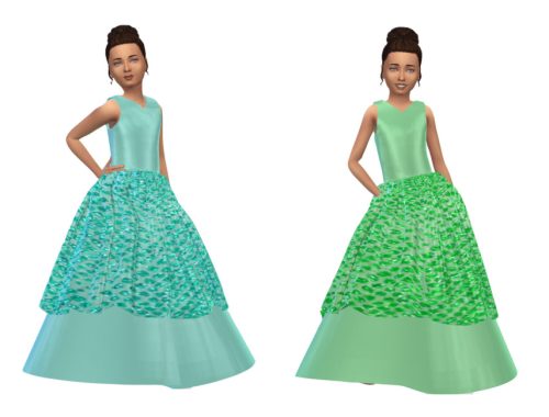 KeyCamz Girl's Dress 0502 2