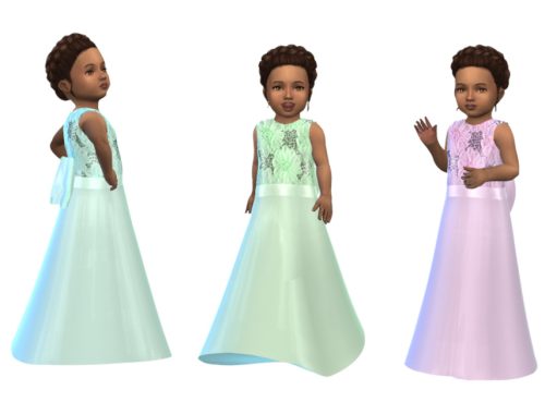 KeyCamz Toddler Dress 0429