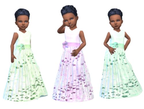 KeyCamz Toddler Dress 0430