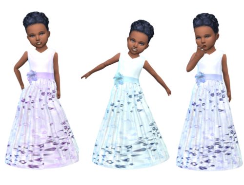 KeyCamz Toddler Dress 0430
