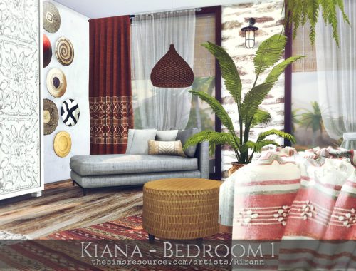 Kiana - Bedroom 1 - TSR CC Only