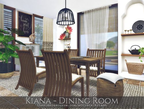 Kiana - Dining Room - TSR CC Only