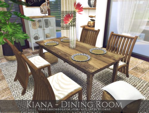 Kiana - Dining Room - TSR CC Only