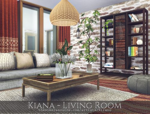 Kiana - Living Room - TSR CC Only