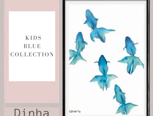 Kids Frame Blue Collection at Dinha Gamer