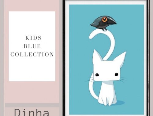 Kids Frame Blue Collection at Dinha Gamer