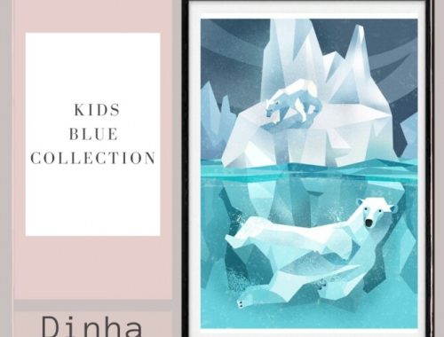 Kids Frame Blue Collection at Dinha Gamer