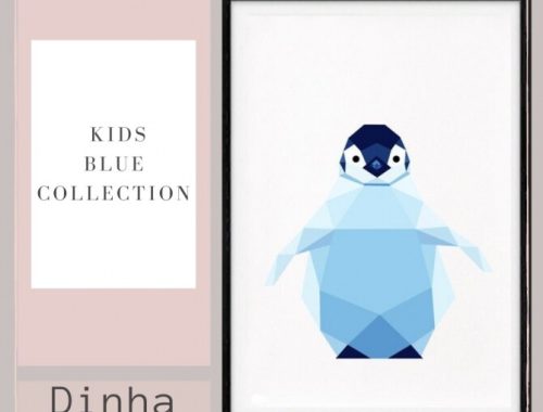 Kids Frame Blue Collection at Dinha Gamer