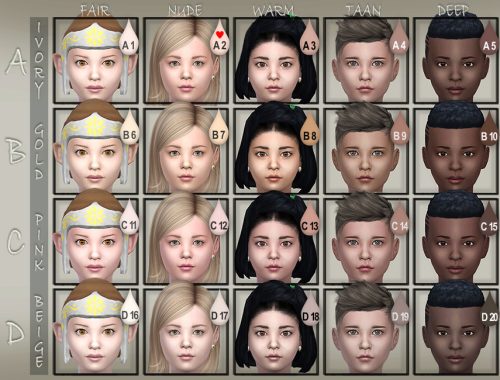 Kids skin