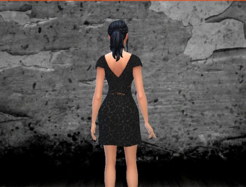Killstar Angelyn Burnout Velvet Dress