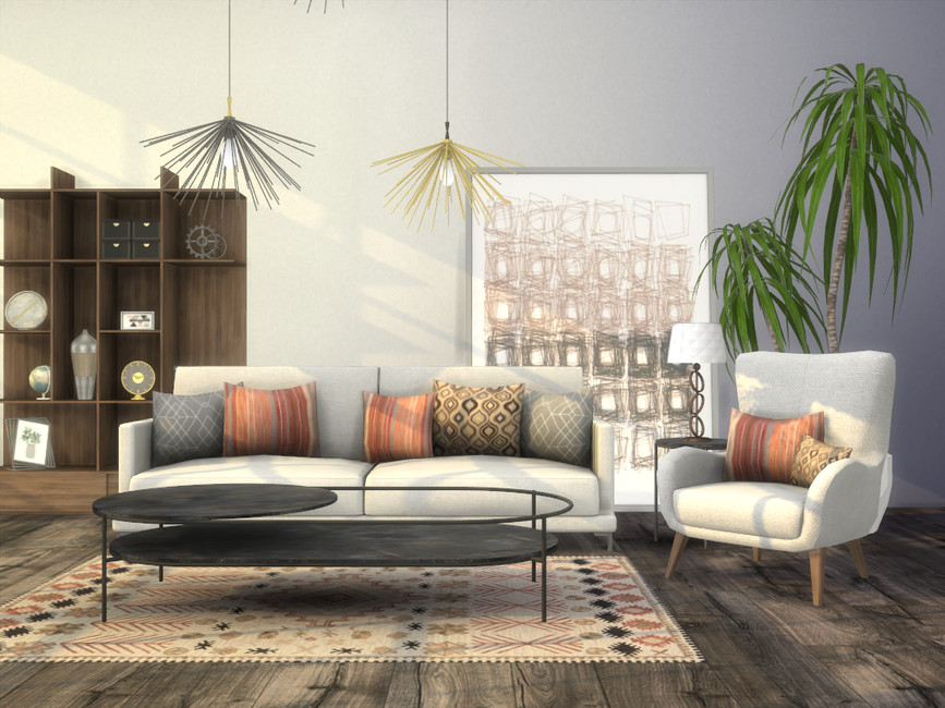 Kingston Living Room - The Sims 4 Catalog