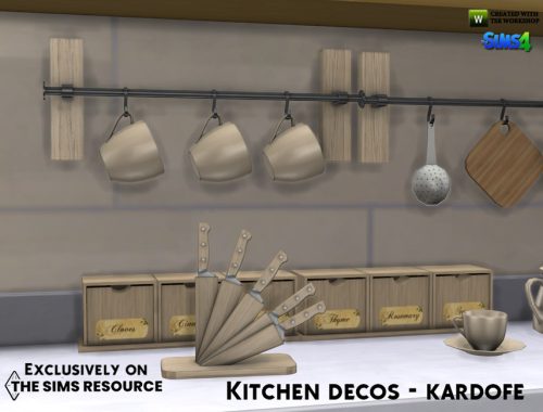 Kitchen decos