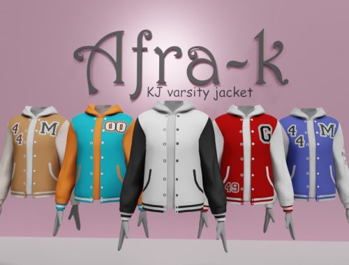 KJ varsity jacket