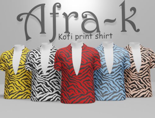 Kofi print shirt