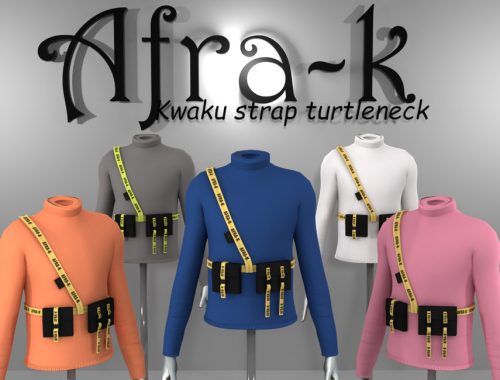 Kwaku strap turtleneck