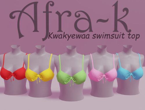 Kwakyewaa swimsuit top