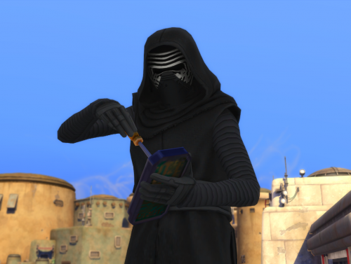 Kylo Ren’s Maxis Match Mask by CommodoreLezmo