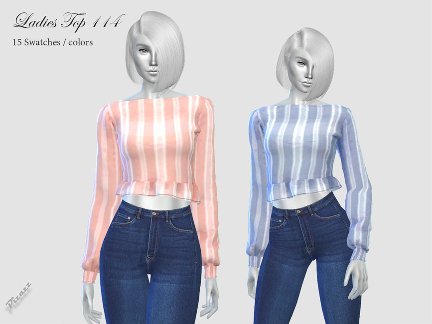 LADIES TOP N 114 - The Sims 4 Catalog