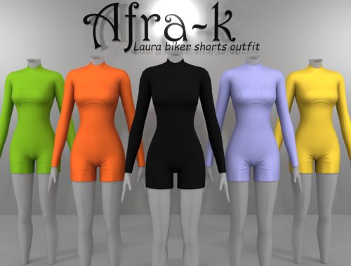 Laura biker shorts outfit