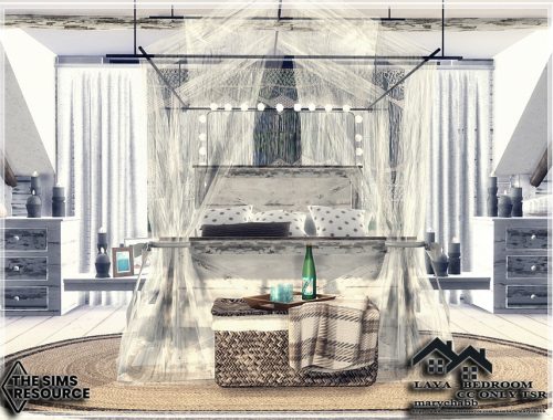 LAYA - Bedroom - CC only TSR