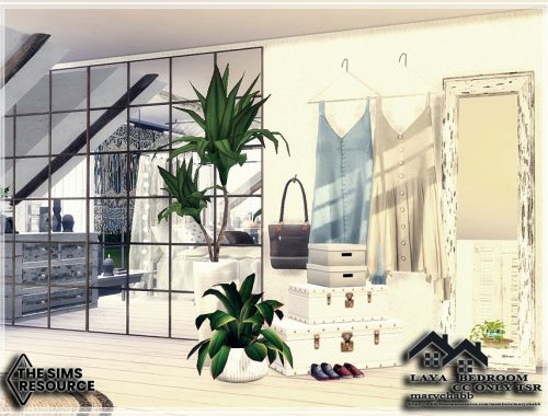 LAYA - Bedroom - CC only TSR