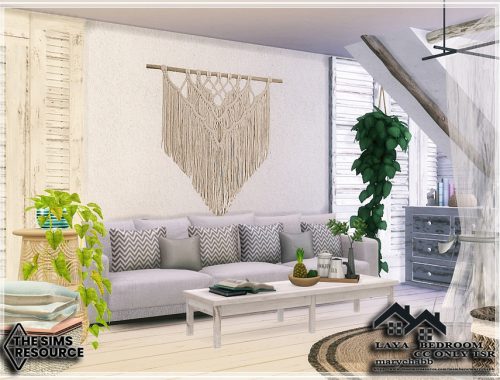 LAYA - Bedroom - CC only TSR