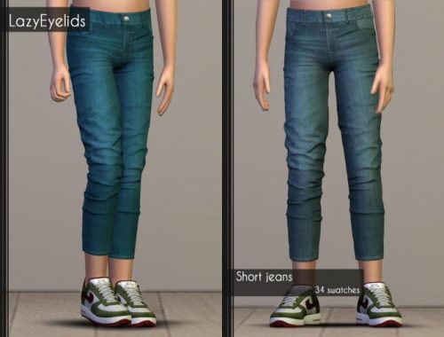 Layerd hoodie, Short jeans & High neck tanktop at LazyEyelids