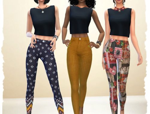 Leggings by Chalipo at All 4 Sims