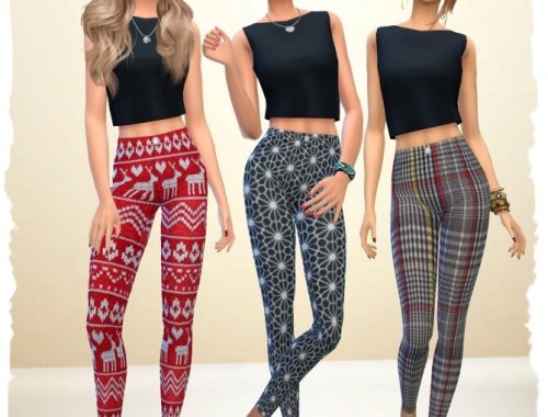 Leggings by Chalipo at All 4 Sims